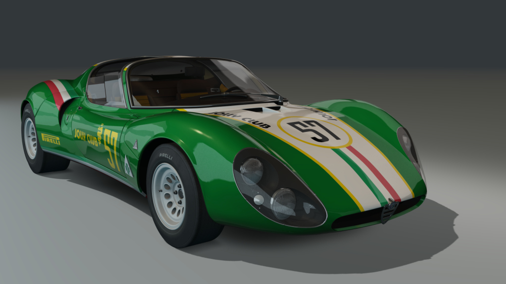 ACL GTC Alfa Romeo 33 Corsa Stradale, skin green57jolly