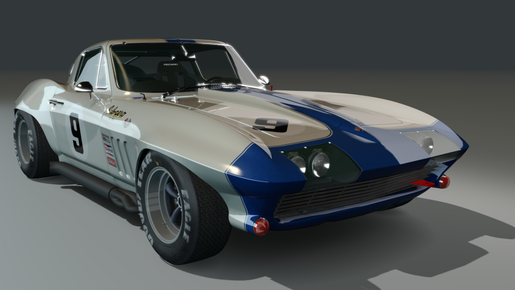 ACL GTC Corvette 1967, skin 09_Subzero