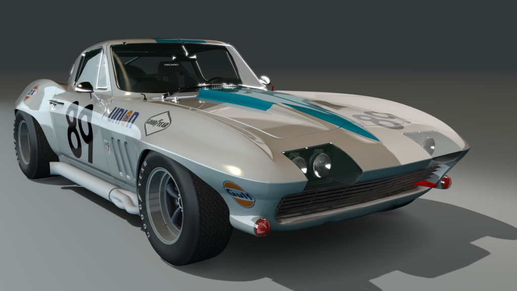 ACL GTC Corvette 1967, skin cliff_gottlob_4k