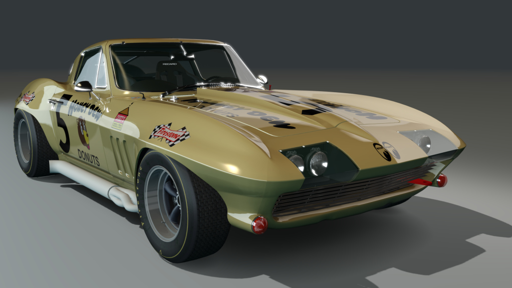 ACL GTC Corvette 1967, skin honeydew