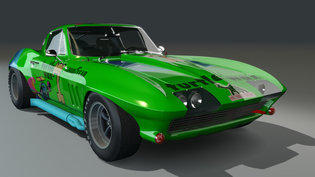 ACL GTC Corvette 1967, skin turtlewax4k