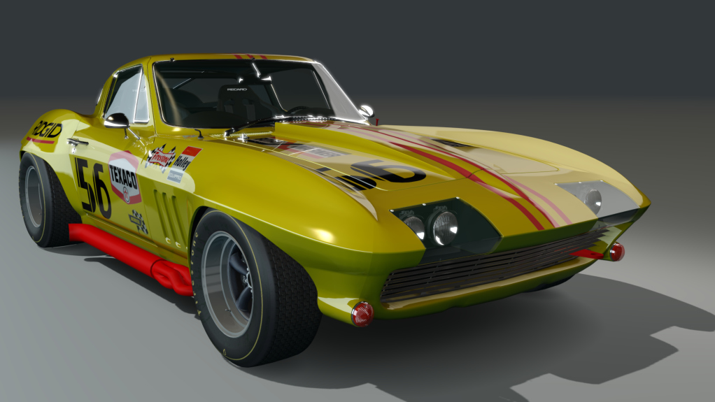 ACL GTC Corvette 1967, skin yellow
