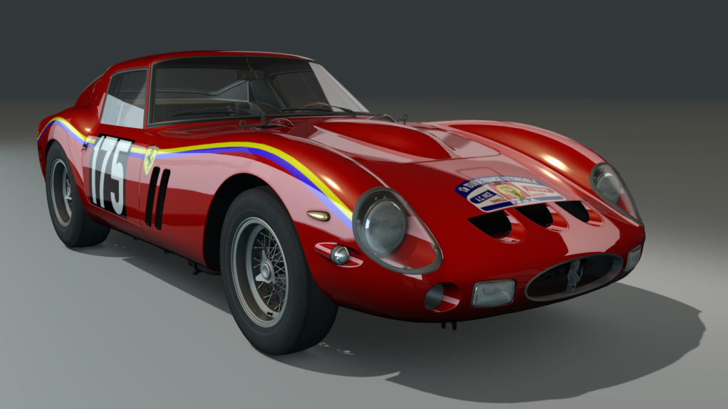 ACL GTC Ferrari 250 GTO, skin 3607GT_Ecurie_Francorchamps_175