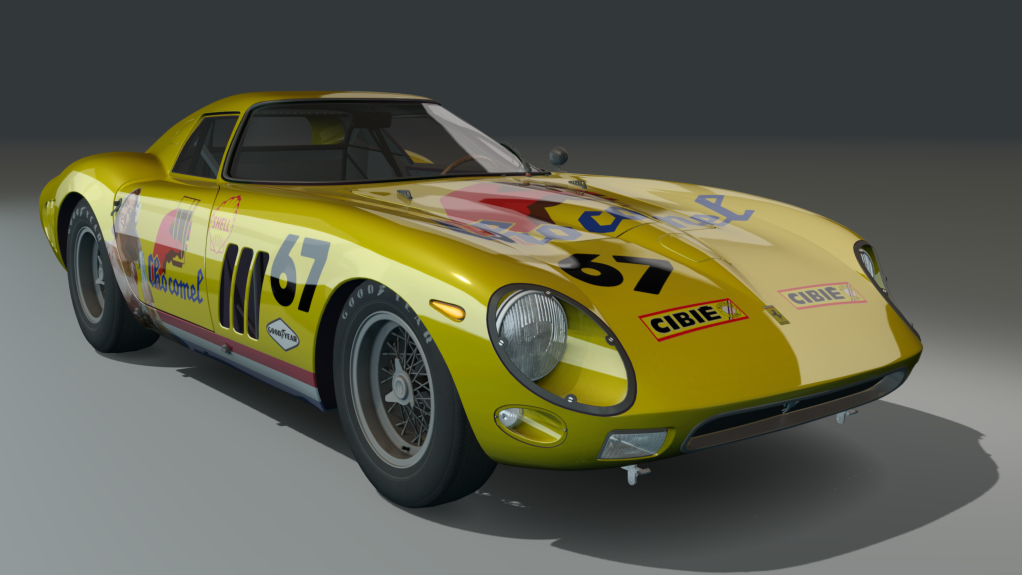 ACL GTC Ferrari 250 GTO Series II, skin yellow67