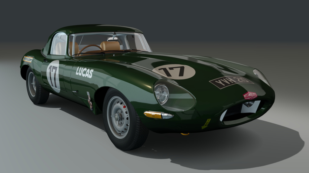 ACL GTC Jaguar E-type Lightweight, skin 17_british_racing_green