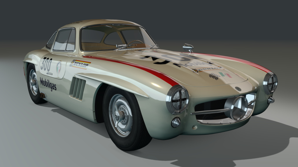 ACL GTC Mercedes-Benz 300SL, skin 01_gullwing_panamerica_charles
