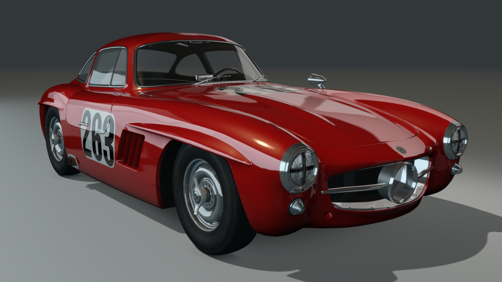 ACL GTC Mercedes-Benz 300SL, skin leno