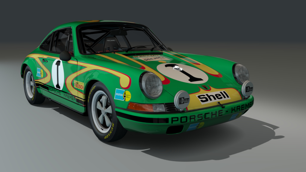 ACL GTC Porsche 911 R-Gruppe, skin #01_green_kremer
