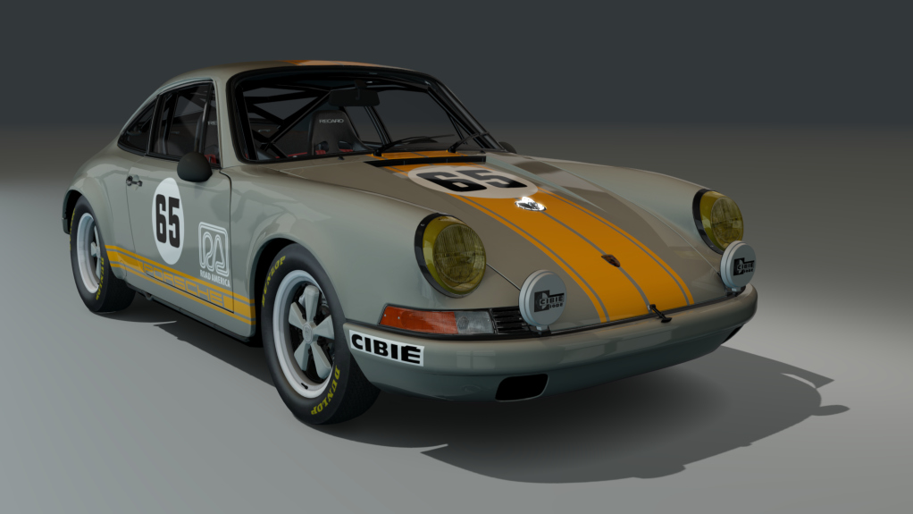 ACL GTC Porsche 911 R-Gruppe, skin nardo_grey_4k