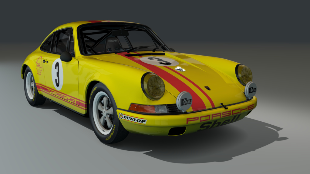 ACL GTC Porsche 911 R-Gruppe, skin shell_yellow