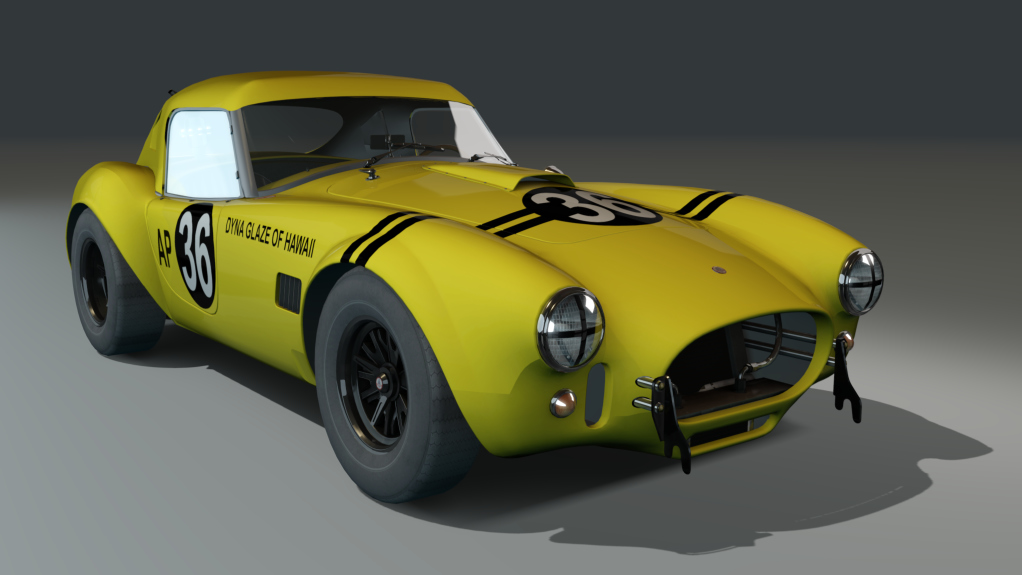 ACL GTC Shelby Cobra 289 Hardtop, skin 36_Hairy_Canary