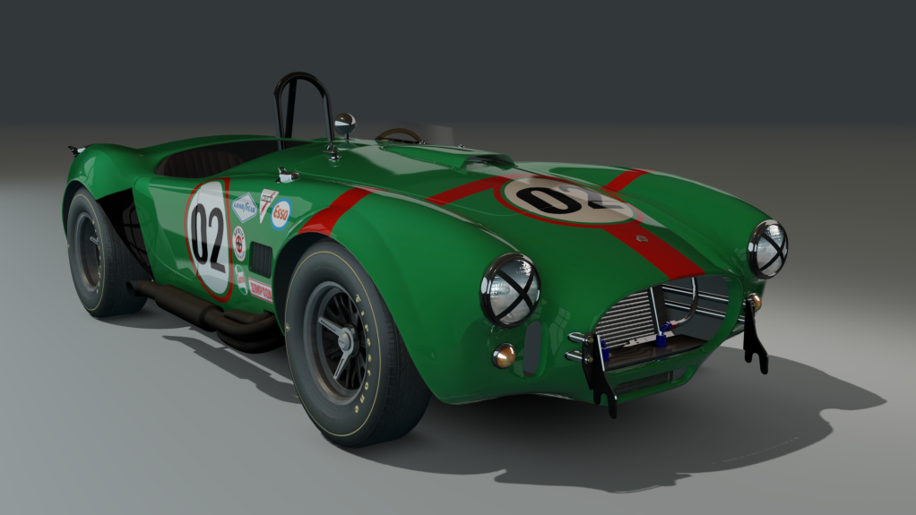 ACL GTC Shelby Cobra 289 Competition, skin greencompetition