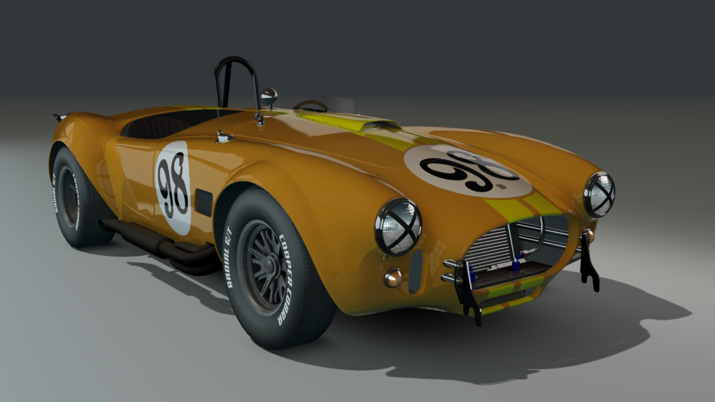 ACL GTC Shelby Cobra 289 Competition, skin orangecompetition