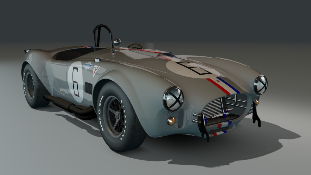 ACL GTC Shelby Cobra 289 Competition, skin silvercompetition