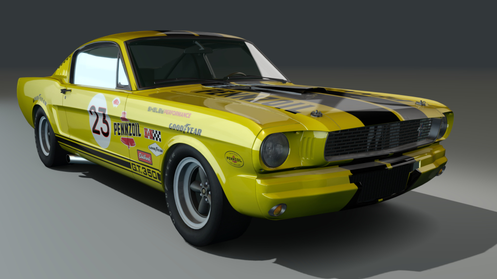 ACL GTC Shelby Mustang GT350R, skin 23Pennzoil