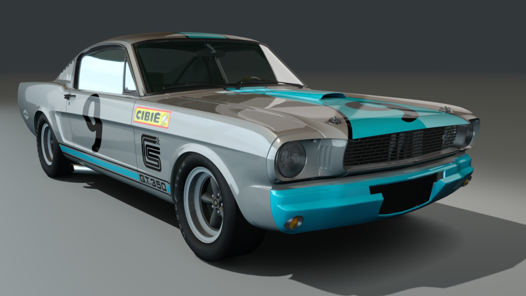 ACL GTC Shelby Mustang GT350R, skin 9grey