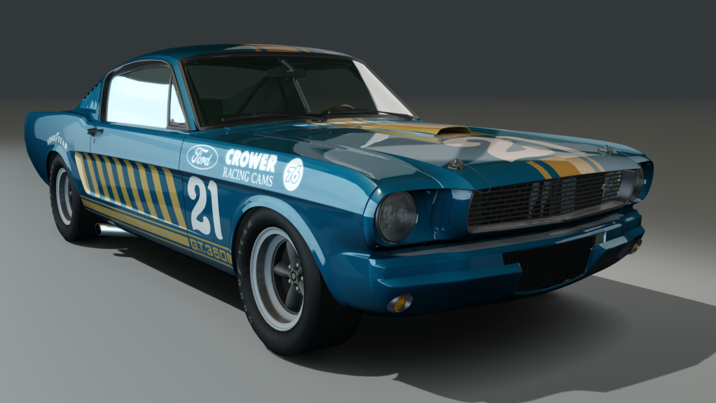 ACL GTC Shelby Mustang GT350R, skin blue_21