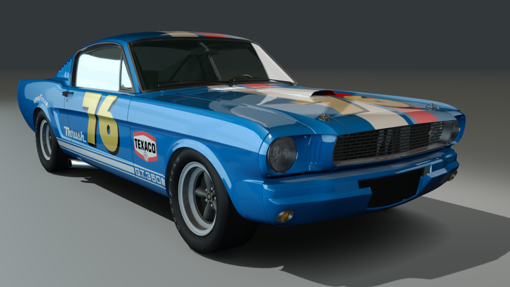ACL GTC Shelby Mustang GT350R, skin blue_76