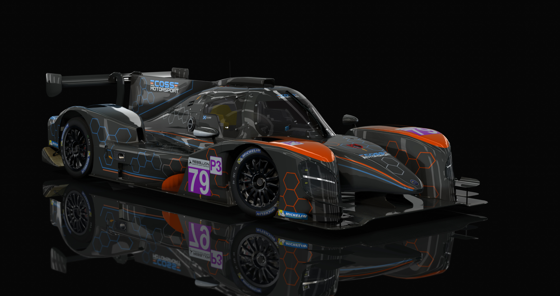 LMP-3 Duqueine D08, skin Ecosse Motorsports