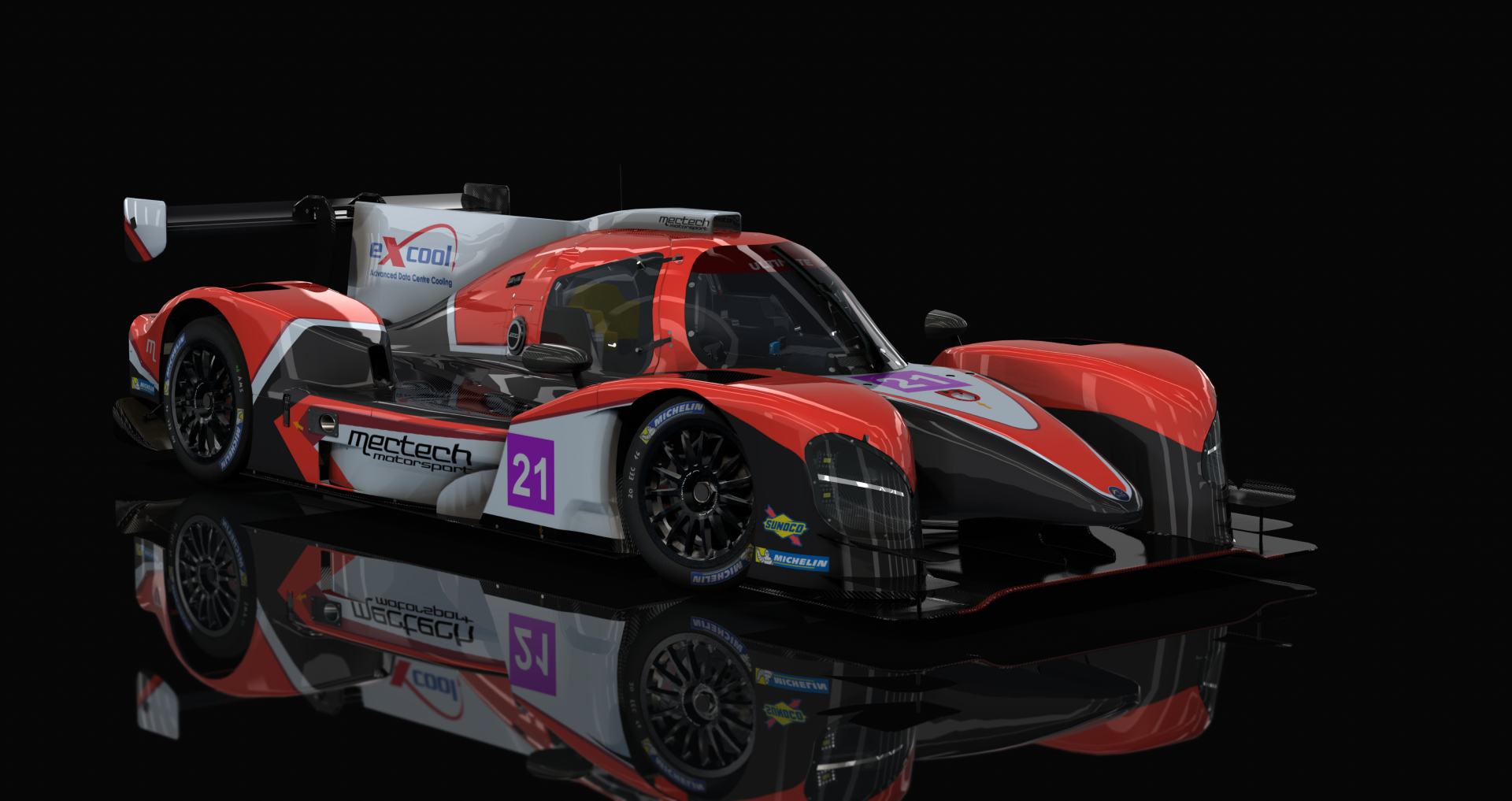 LMP-3 Duqueine D08, skin mectech racing