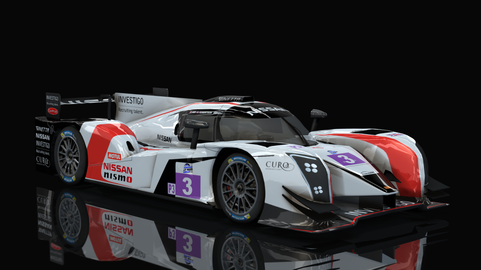 LMP3 Ginetta LMP3 Nissan, skin e03