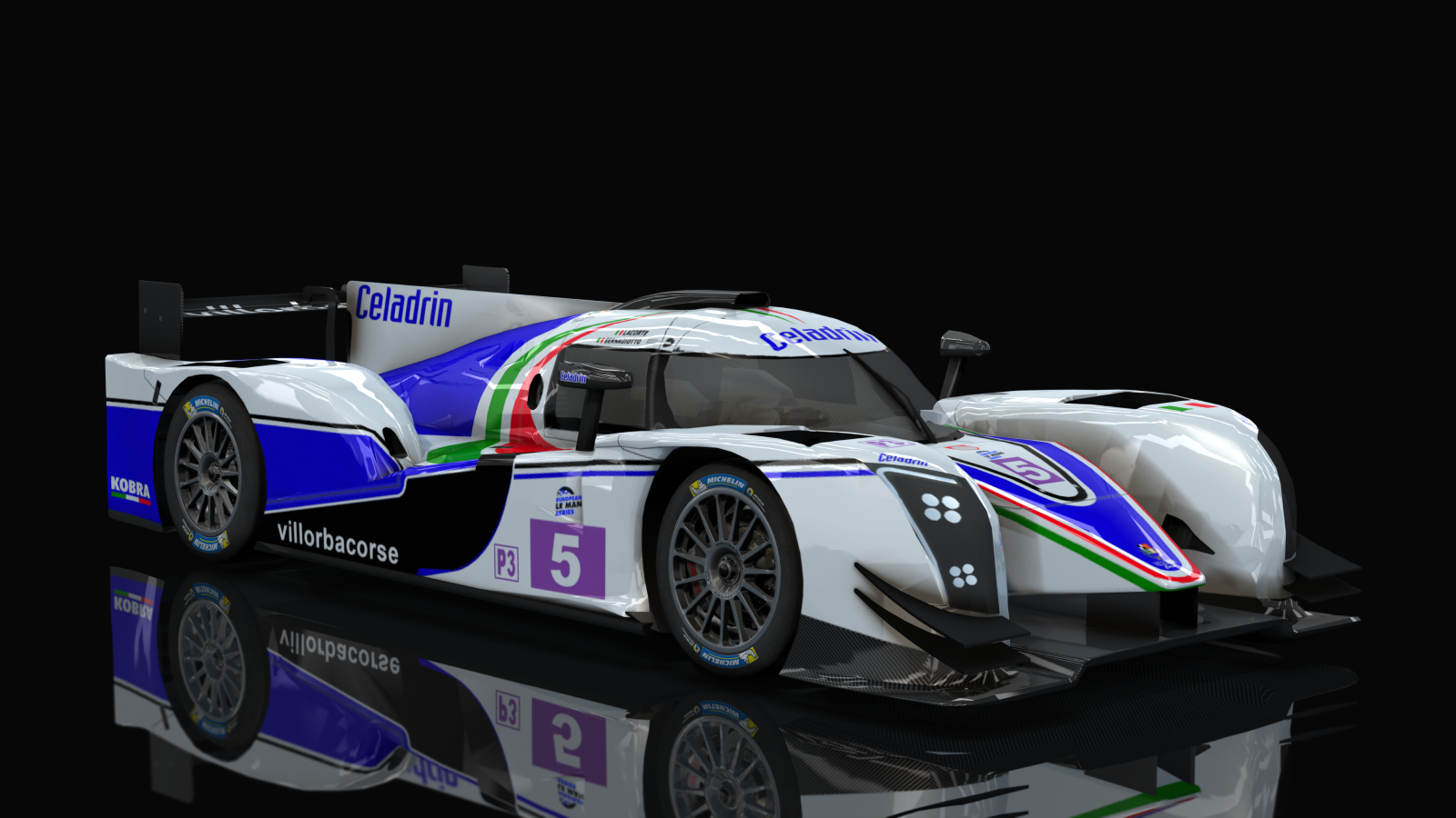 LMP3 Ginetta LMP3 Nissan, skin e05