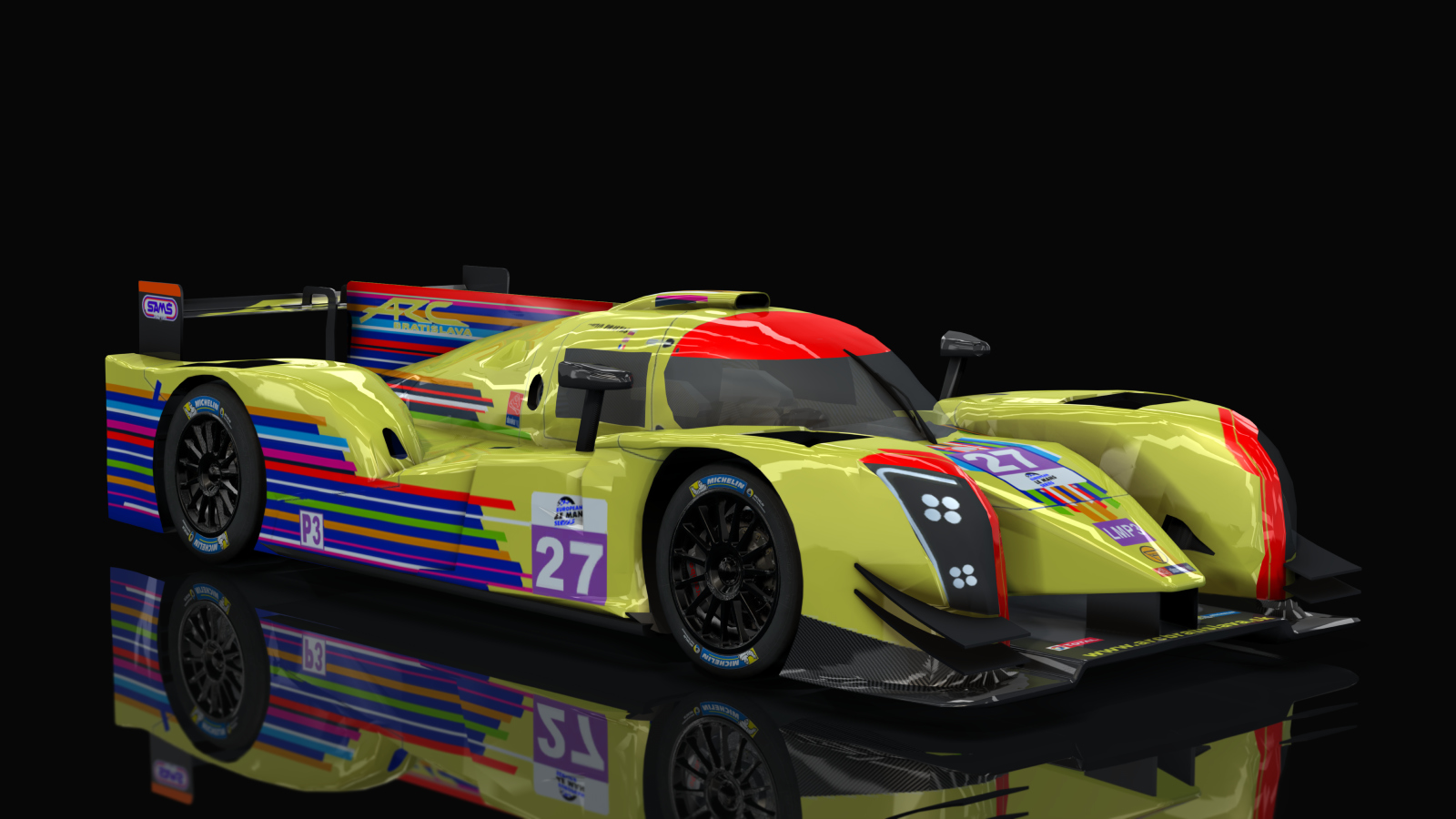 LMP3 Ginetta LMP3 Nissan, skin e27