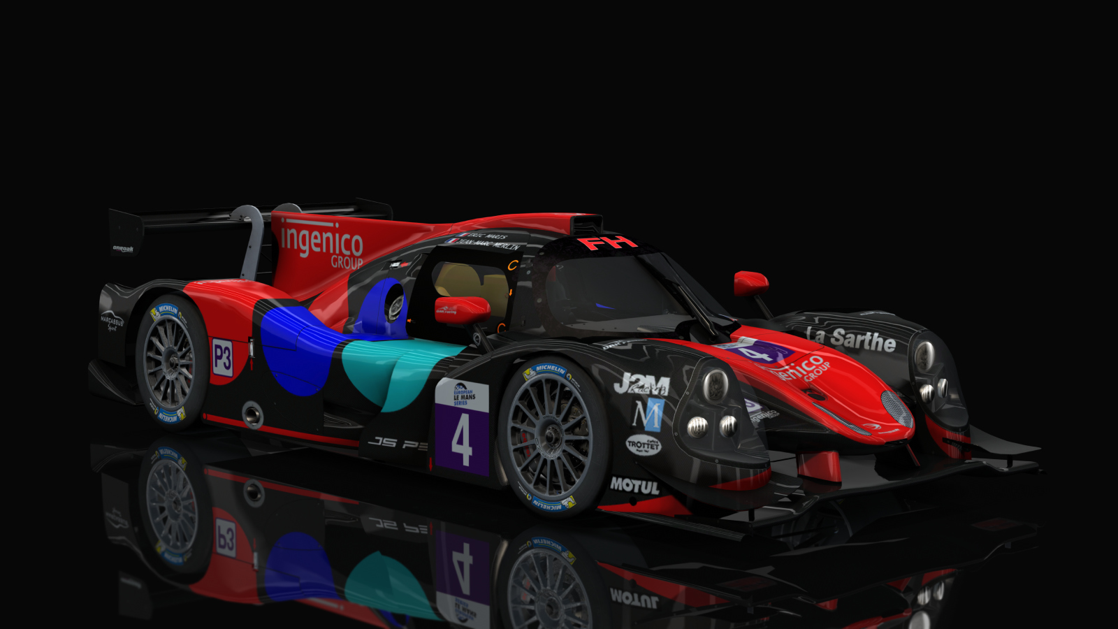 LMP3 Ligier JSP3 Nissan, skin 161004