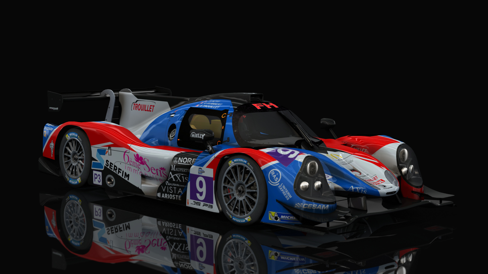 LMP3 Ligier JSP3 Nissan, skin 161009