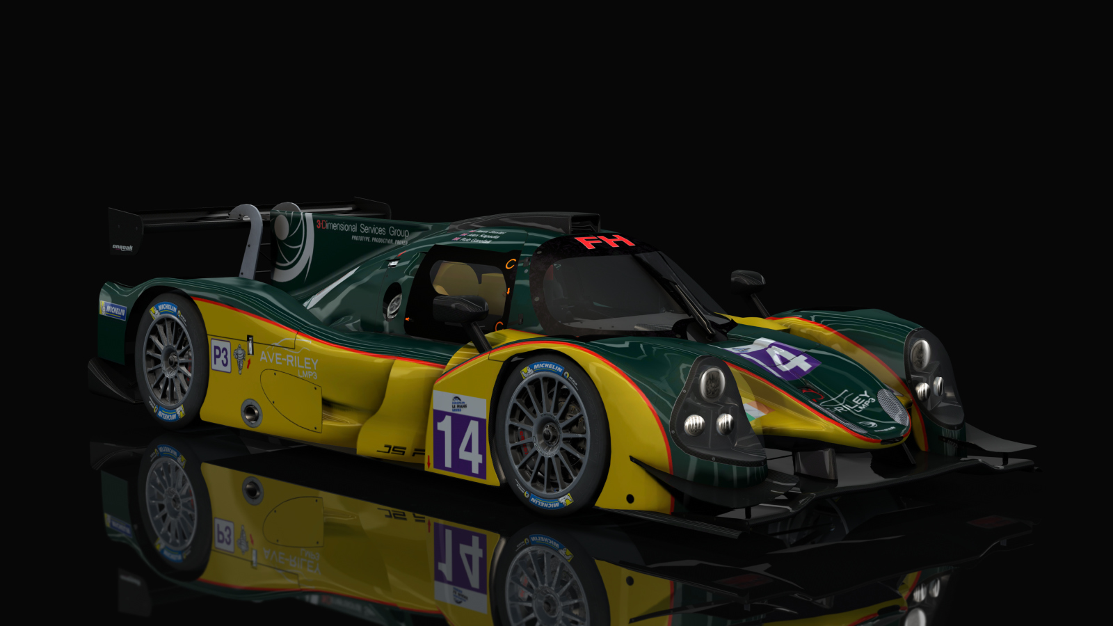 LMP3 Ligier JSP3 Nissan, skin 161014