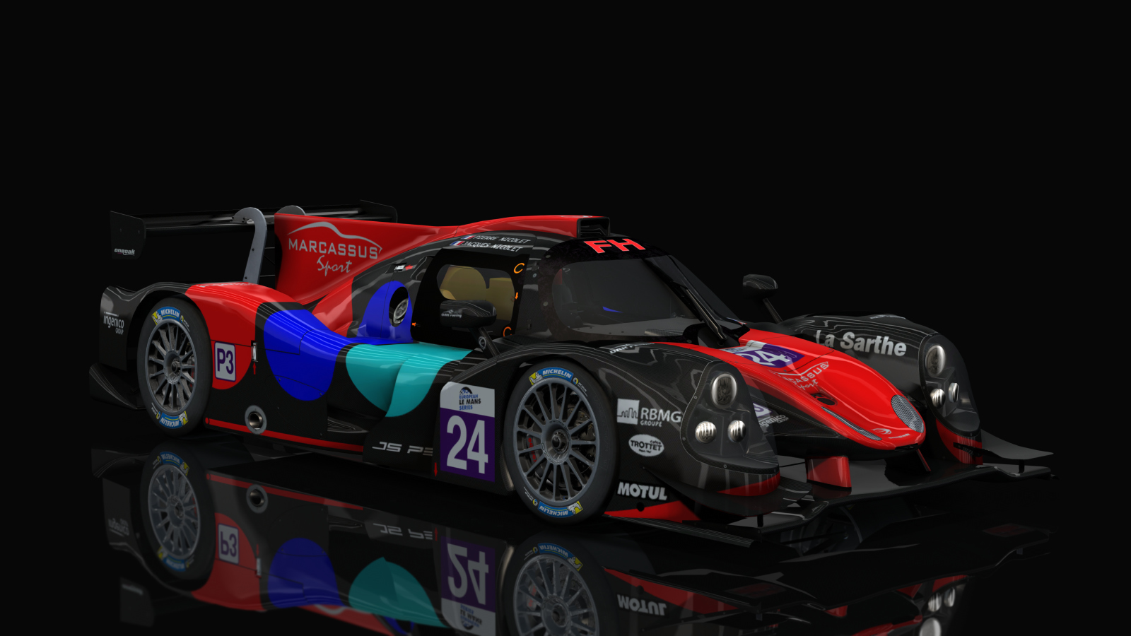 LMP3 Ligier JSP3 Nissan, skin 161024