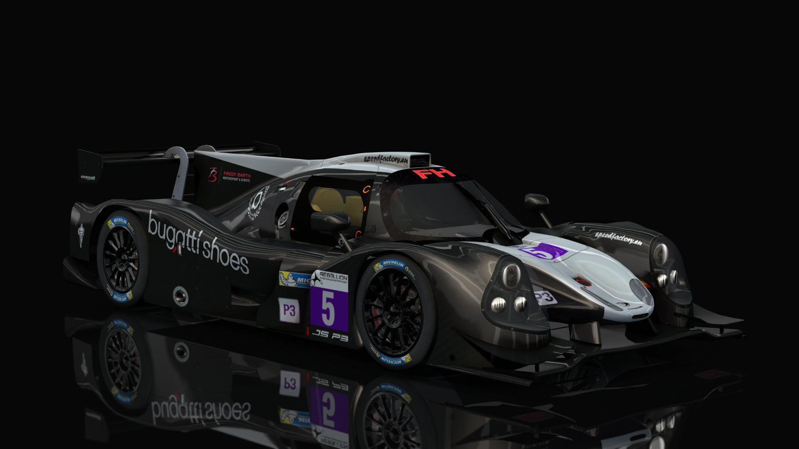 LMP3 Ligier JSP3 Nissan, skin 17005el