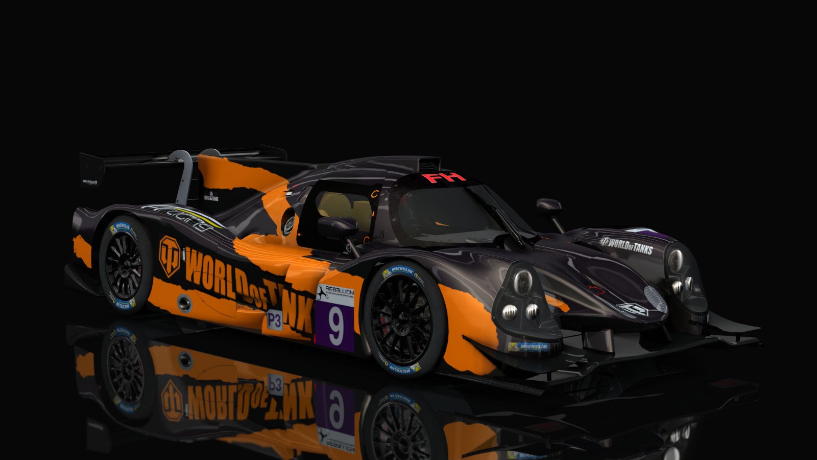 LMP3 Ligier JSP3 Nissan, skin 17009el