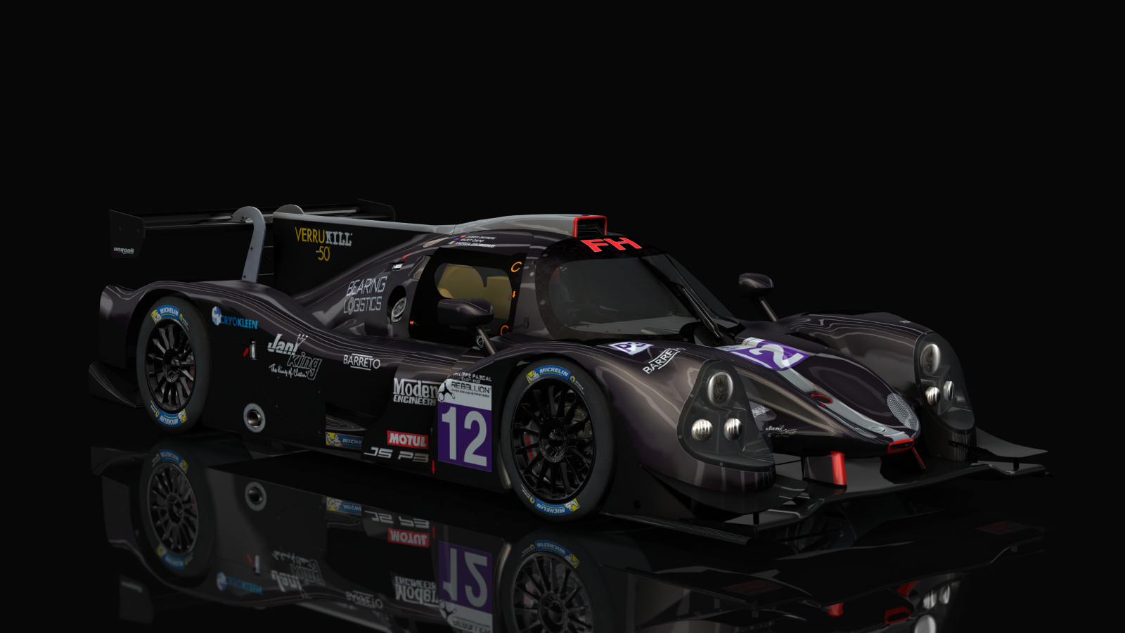 LMP3 Ligier JSP3 Nissan, skin 17012el