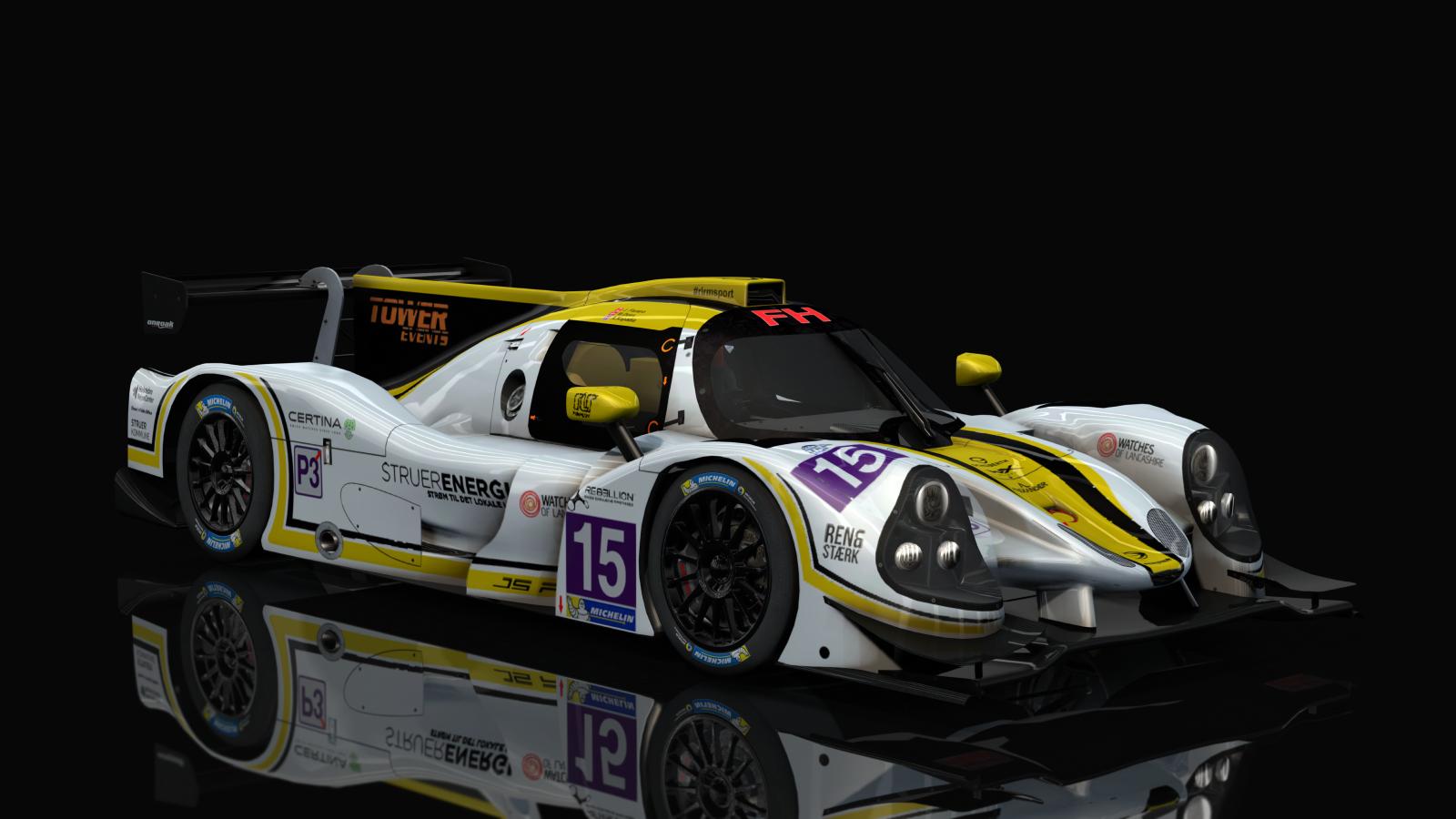 LMP3 Ligier JSP3 Nissan, skin 17015el