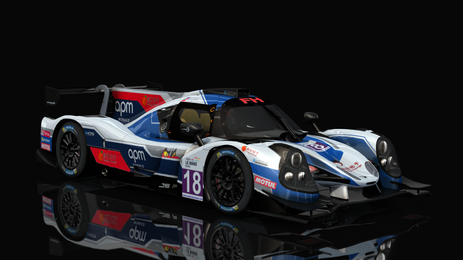 LMP3 Ligier JSP3 Nissan, skin 17018as