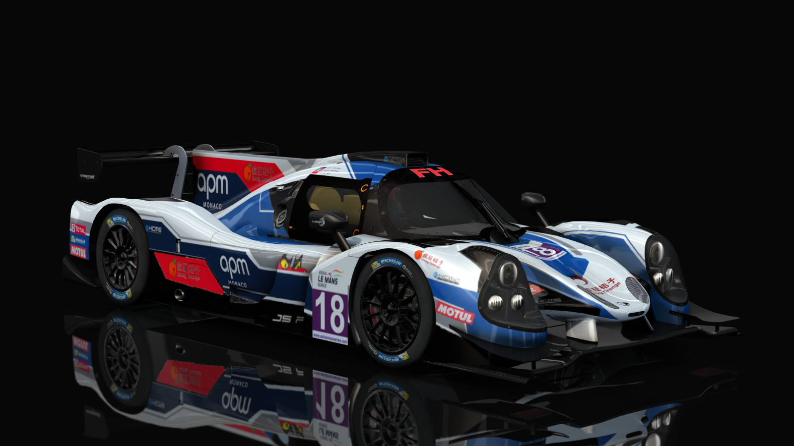 LMP3 Ligier JSP3 Nissan, skin 17118as