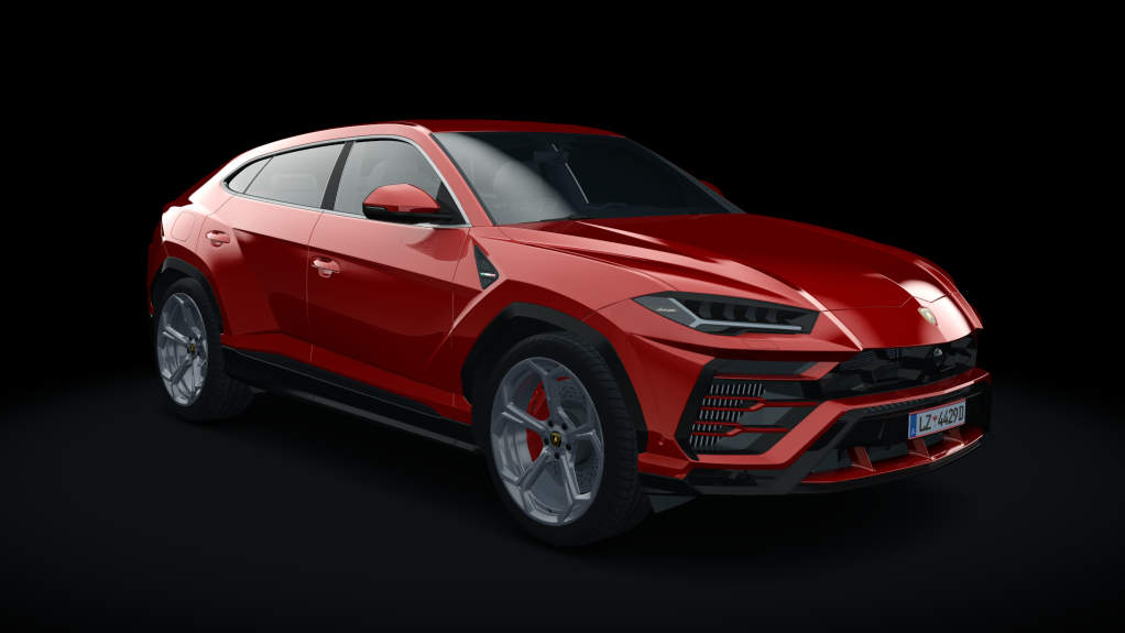 Lamborghini Urus, skin Red