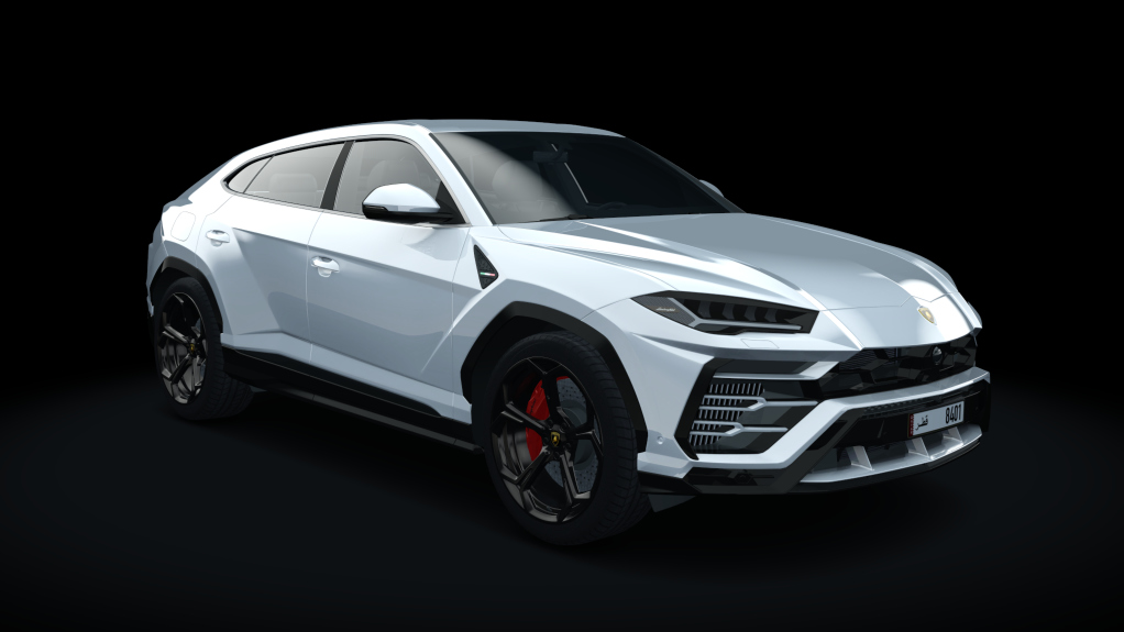 Lamborghini Urus, skin White