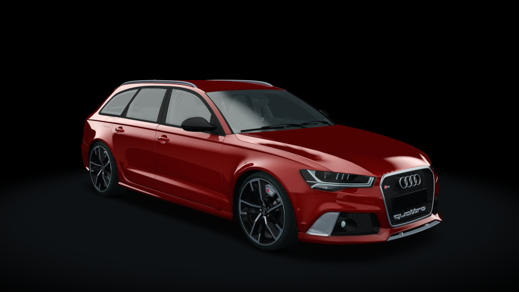 Audi RS6 C8 Avant, skin brilliant_red