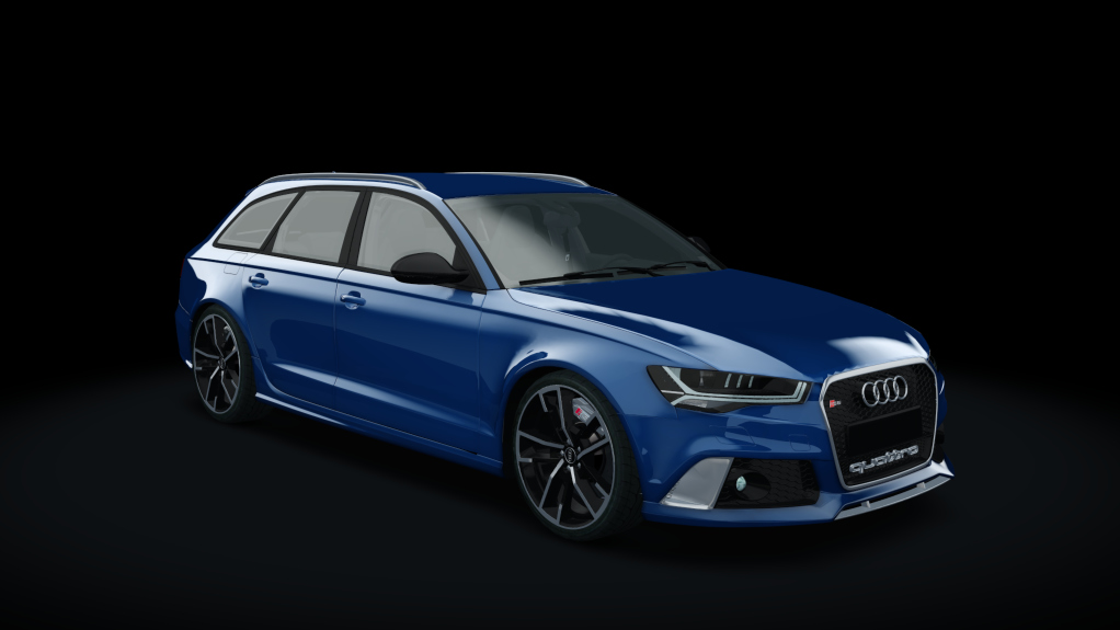 Audi RS6 C8 Avant, skin sepang_blue_pearl