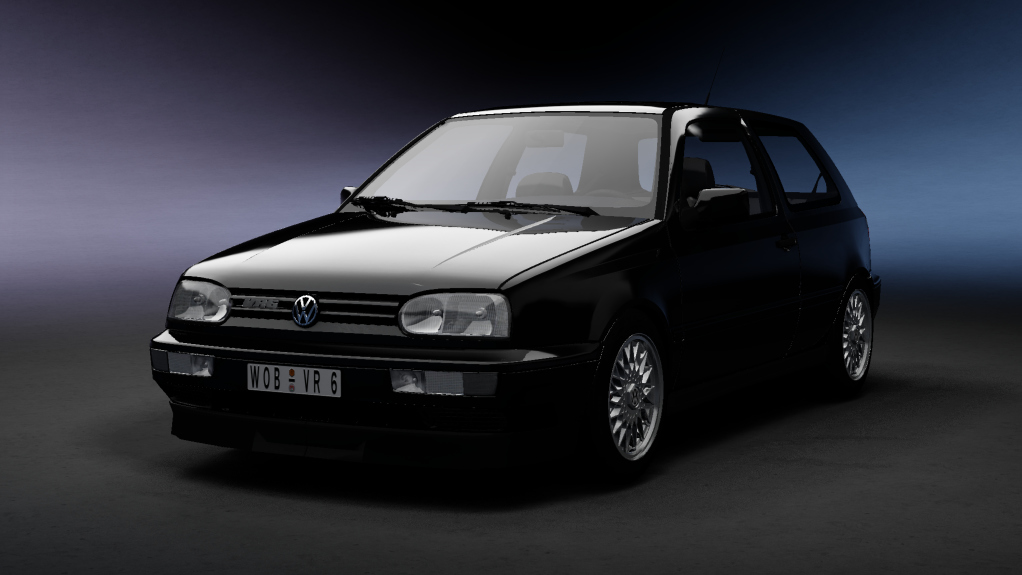 Volkswagen Golf III VR6 Syncro 947 ABV, skin L041_Black