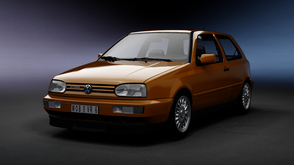 Volkswagen Golf III VR6 Syncro 947 ABV, skin Orange