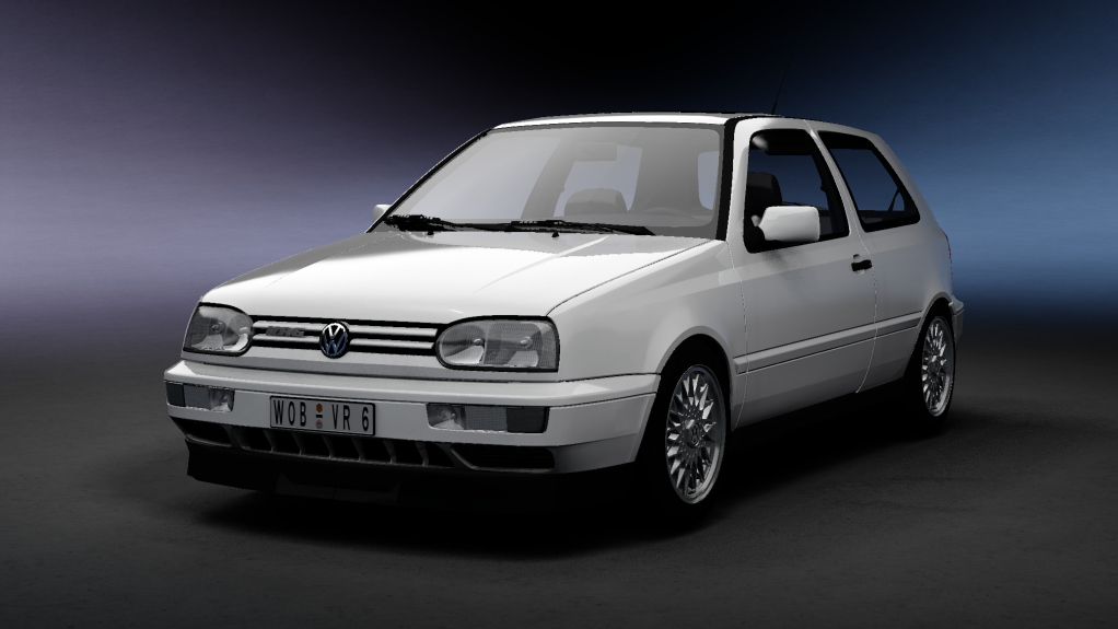 Volkswagen Golf III VR6 Syncro 947 ABV, skin White