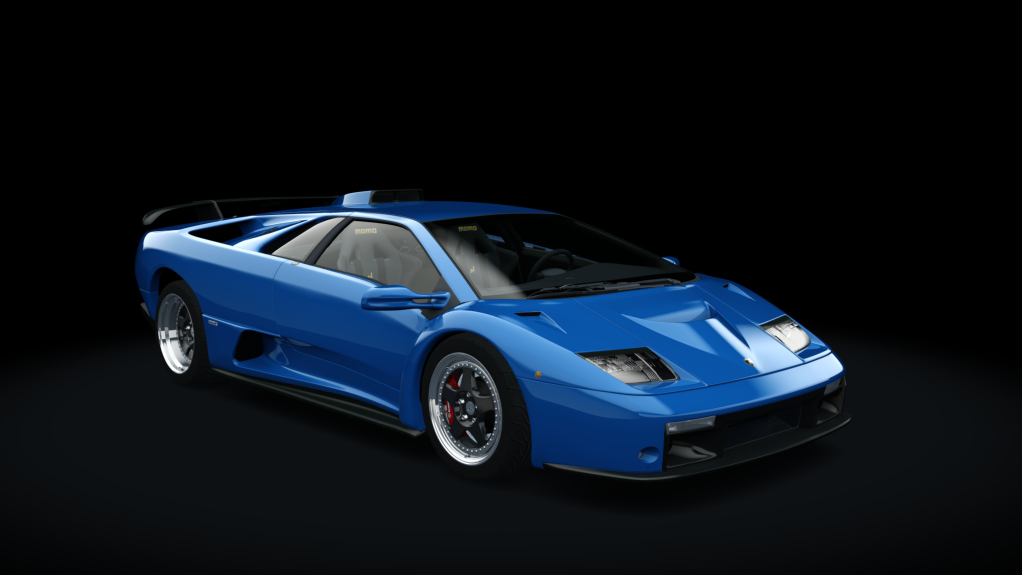 Lamborghini Diablo GT, skin blue_le_mans