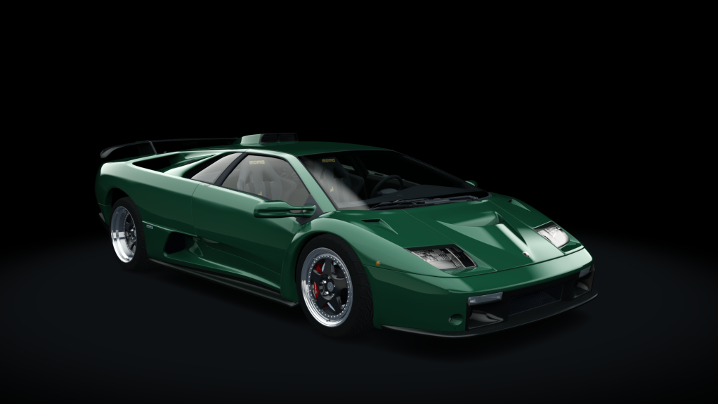 Lamborghini Diablo GT, skin dark_green