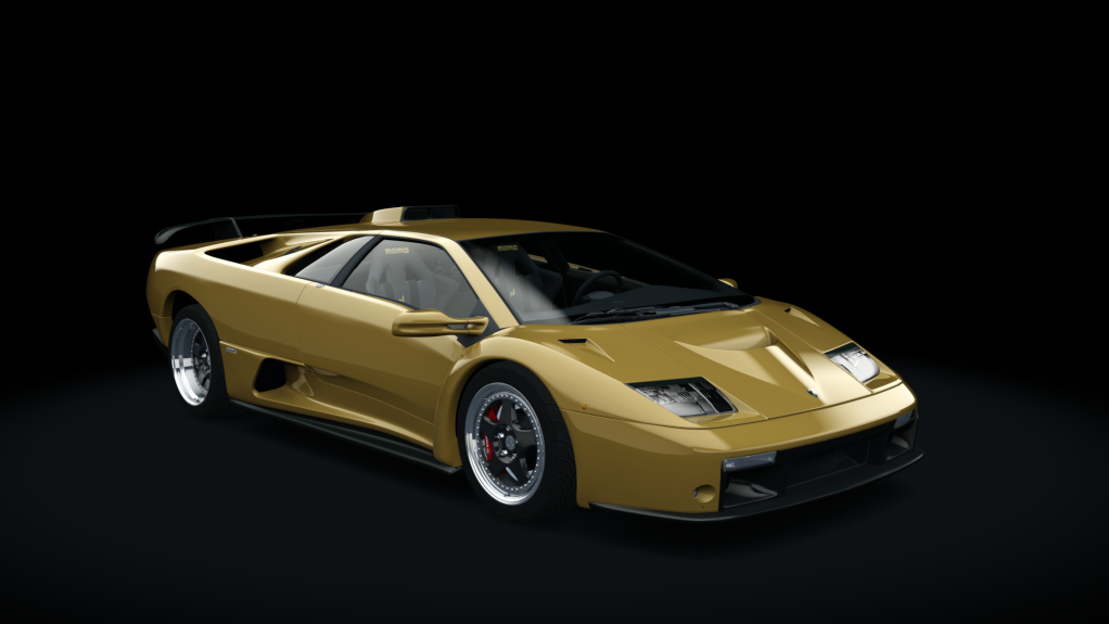 Lamborghini Diablo GT, skin gold