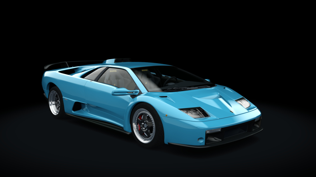 Lamborghini Diablo GT, skin ice_blue