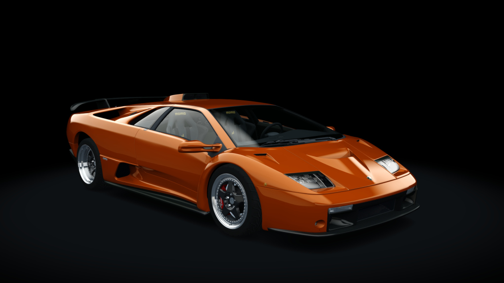 Lamborghini Diablo GT, skin orange