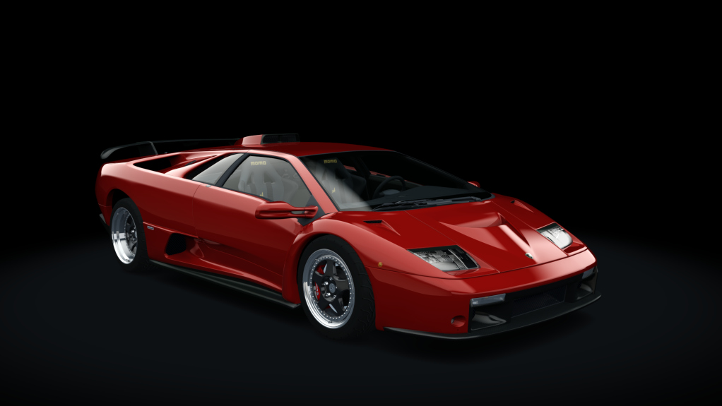 Lamborghini Diablo GT, skin rosso